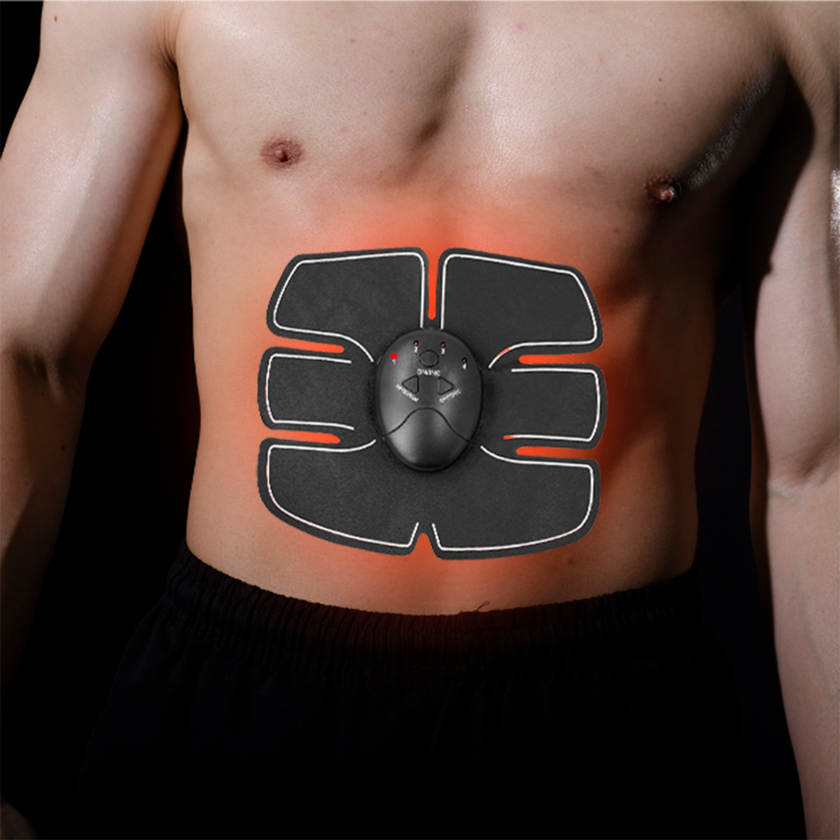 Aparelho Abdominal  Estimulador Muscular 6 Modos De Operação