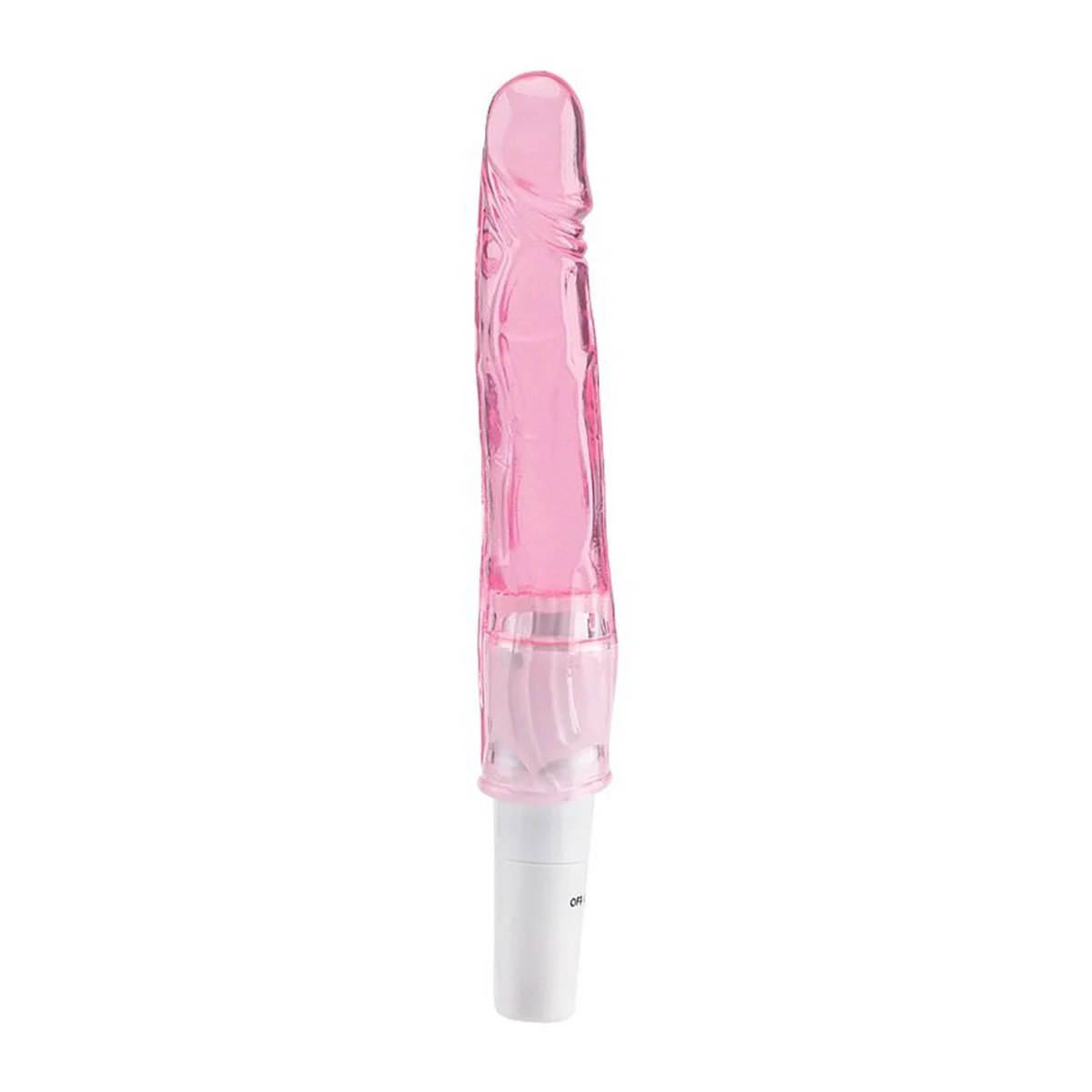 Vibrador Ponto G Estimulador Macio Jelly Silencioso Cor:rosa