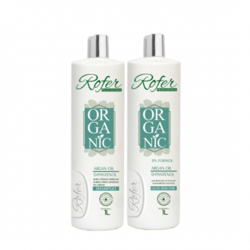 Escova Progressiva Orgânica Rofer 2x1L