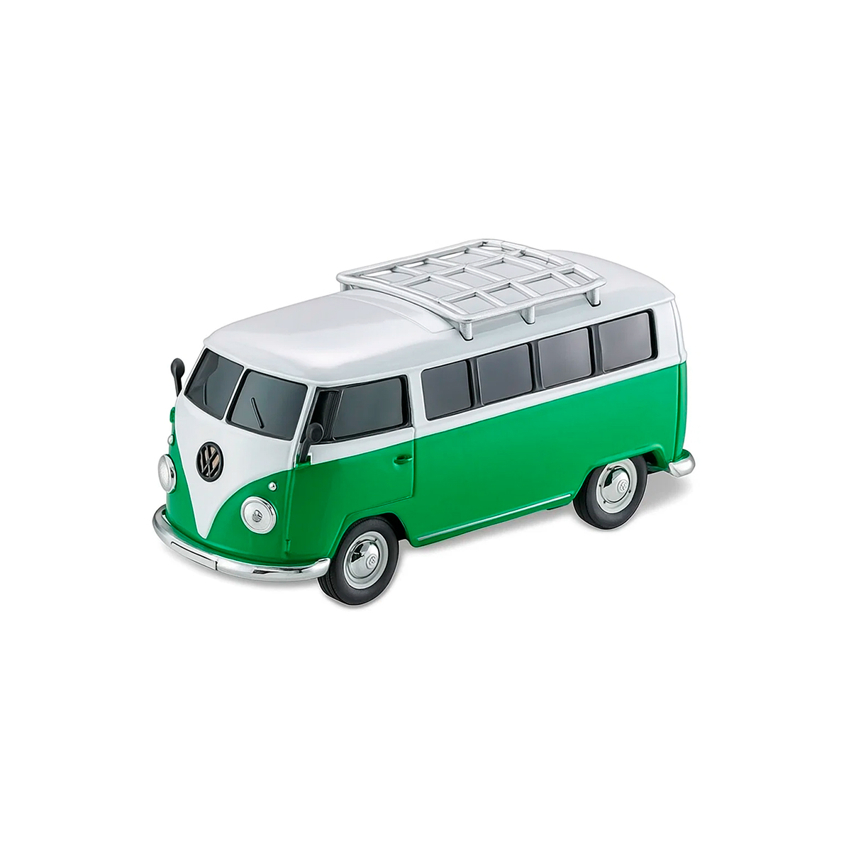 Caixinha de Som Formato Carro Kombi Bluetooth USB Cor:Verde