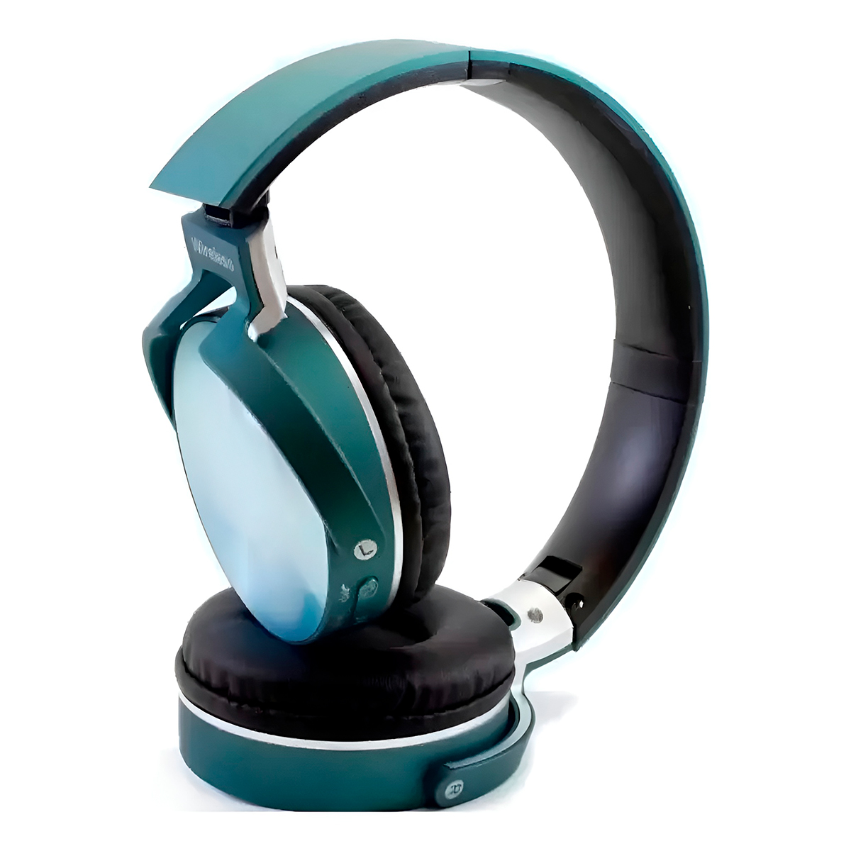 Headset Auscultadores Bluetooth Over-Ear Recarregável Cor:Verde
