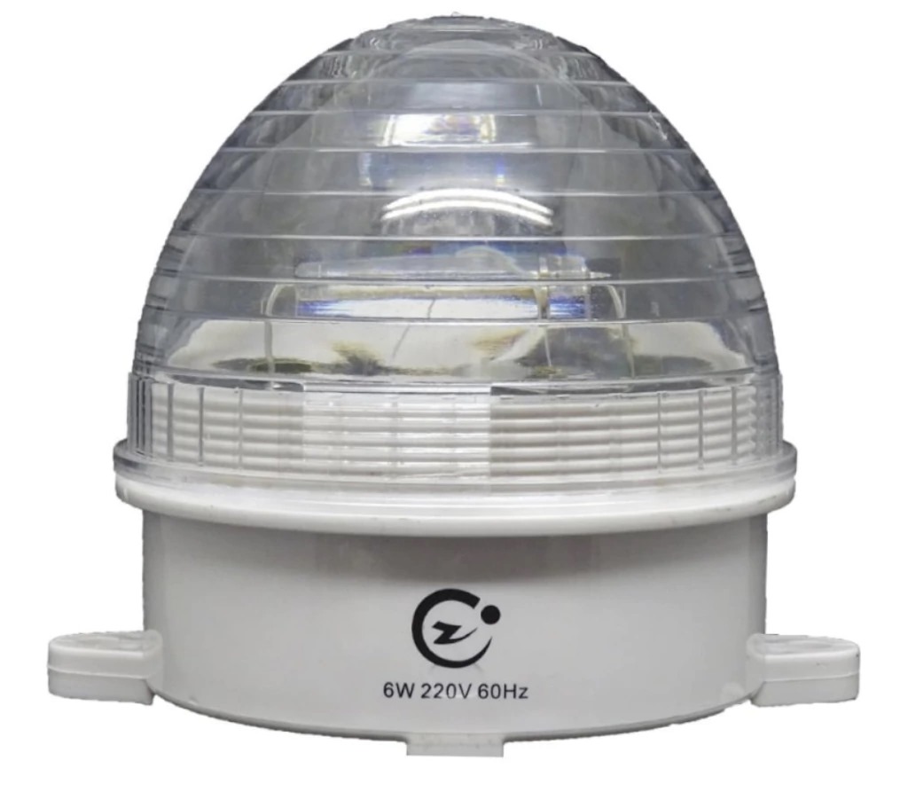 Lâmpada Estrobo Flash Redondo / Flash 6w 220v