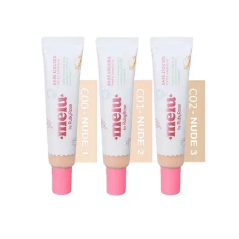 Base Liquida Melu Ruby Rose 25g
