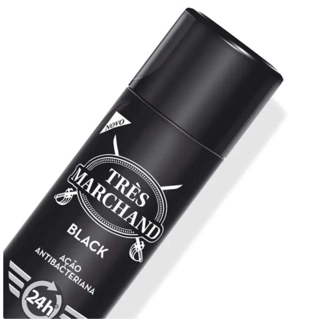 Desodorante Black 100 ml Tres Marchand