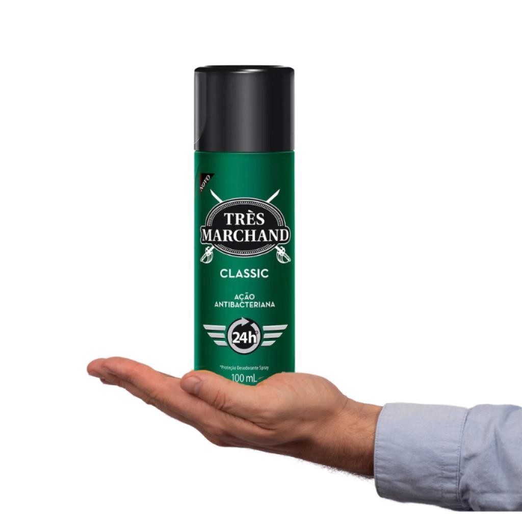Desodorante Classic 100 ml Tres Marchand