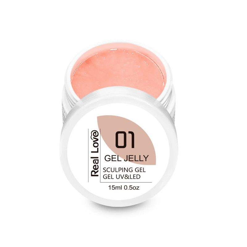 Gel De Alongamento Jelly Gel 01 Real Love 15ml