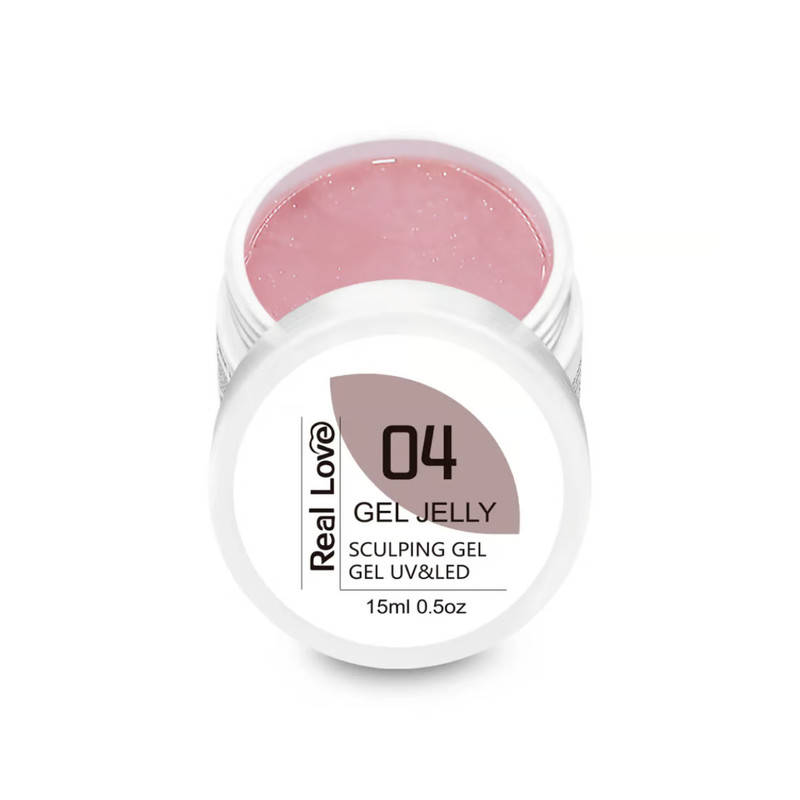 Gel De Alongamento Jelly Gel 04 Real Love 15ml