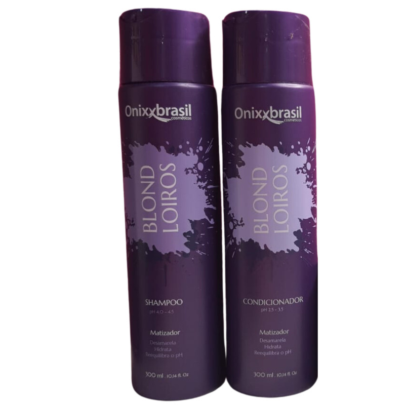 Kit Blond Loiros Shamp+Cond Onixx Brasil