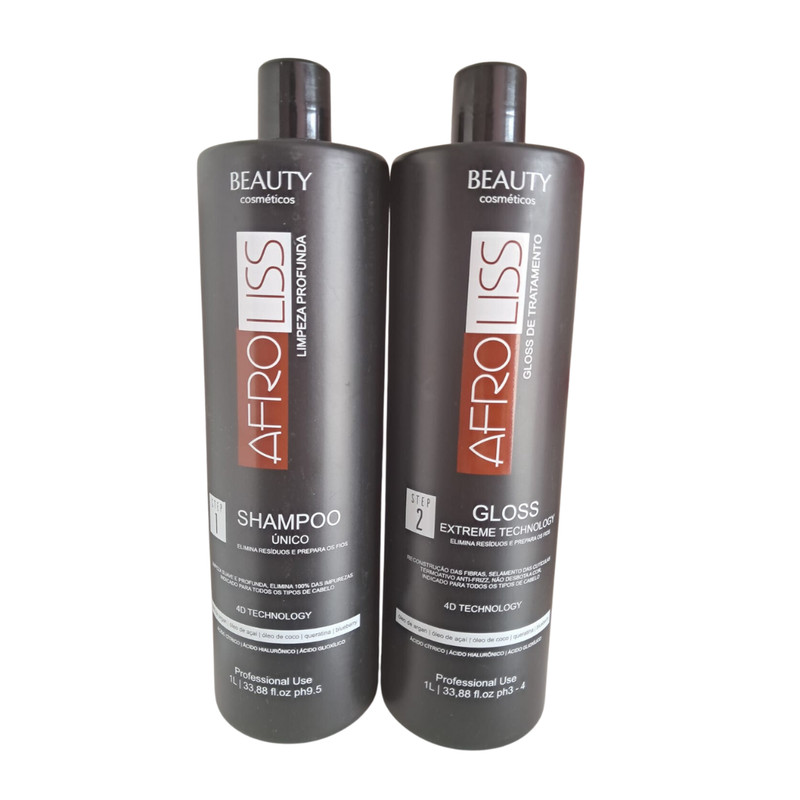 Kit Progressiva Afroliss Beauty 2x1L