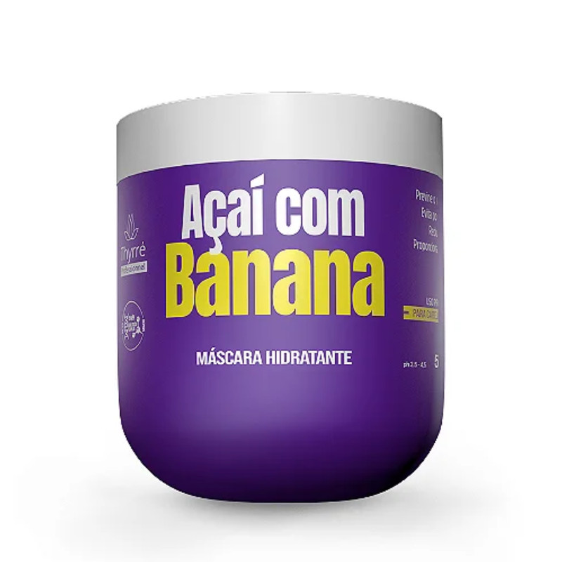 Mascara Hidratante Açai com Banana Thyrre 500g