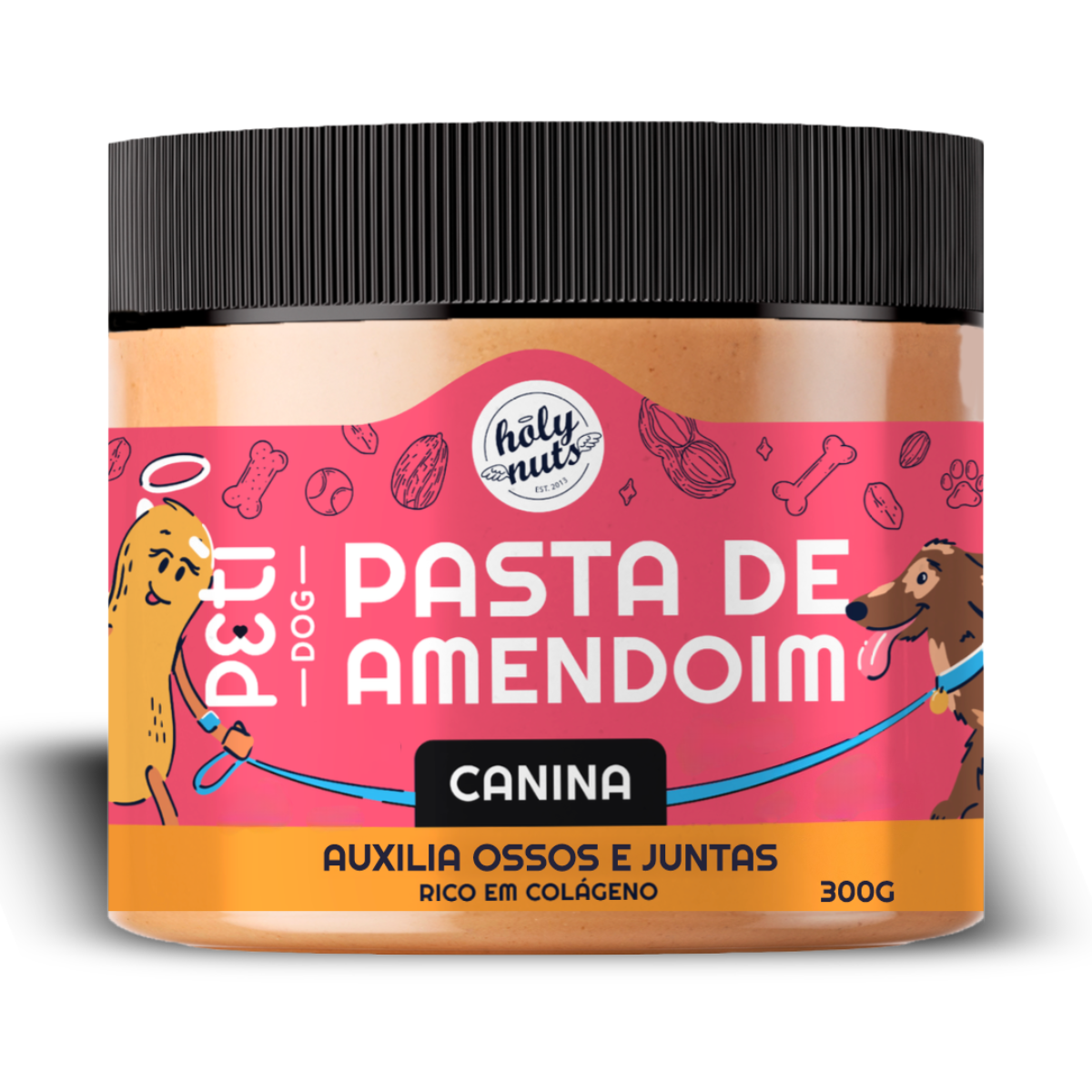 Pasta De Amendoim Canina Pote 300 G Peti Dog