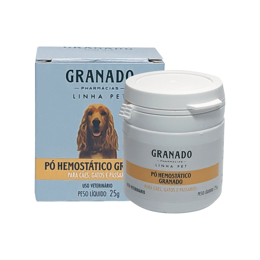 Pó Hemostático Granado 25 G ( Estanca Sangue )