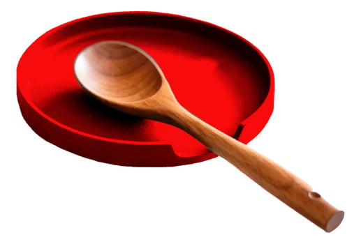 Suporte Elegante E Decorativo De Colher Para Cozinha