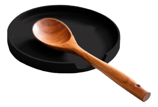 Suporte Elegante E Decorativo De Colher Para Cozinha