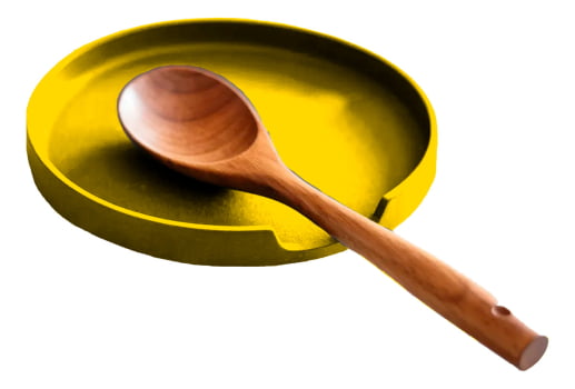 Suporte Elegante E Decorativo De Colher Para Cozinha