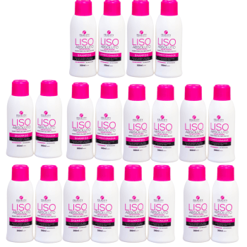 Kit Com 10 Kits Liso Absoluto Felicity Professional 20x300ml