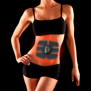 Aparelho Abdominal  Estimulador Muscular 6 Modos De Operação
