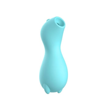 Vibrador Dino Sugar Clitóris Recarregável Usb Cor:azul Céu