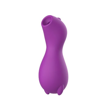 Vibrador Dino Sugar Clitóris Recarregável Usb Cor:roxo