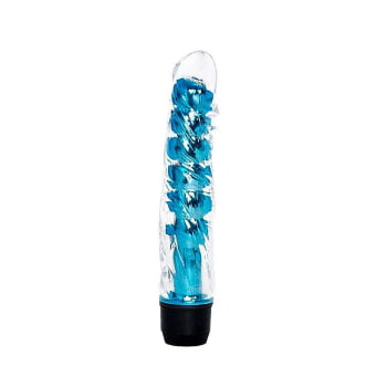 Vibrador Estilo Capa Texturizada Personal Silencioso  Azul