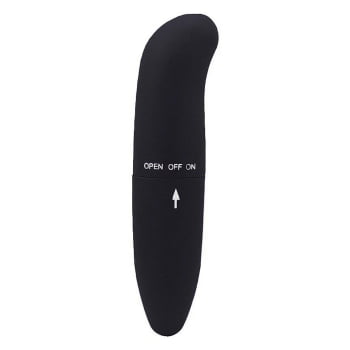 Vibrador Personal Mini Pontog Aveludado Silencioso Cor:preto