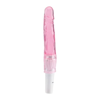 Vibrador Ponto G Estimulador Macio Jelly Silencioso Cor:rosa