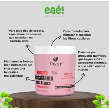Mascara  Revitalizante Hidro Reconstrução Thyrre Cosmeticos