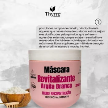 Mascara  Revitalizante Hidro Reconstrução Thyrre Cosmeticos