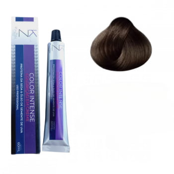 Tinta de Cabelo Castanho Claro Cinza 5.1 Kaizen 60gr