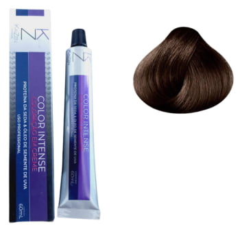 Tinta de Cabelo Castanho Claro Dourado 5.3 Kaizen 60gr