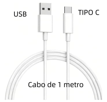 Carregador turbo 5.1a com 2 entradas completo Kabbom
