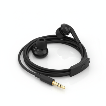 Fone de Ouvido com Fio In-Ear P2 Microfone Estéreo Cor:Preto