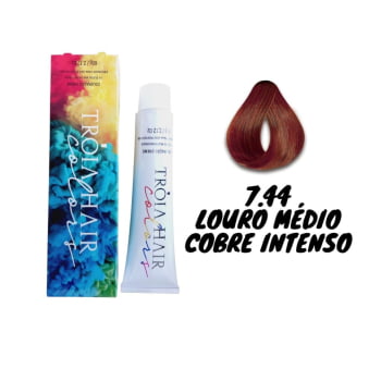 Coloração 7.44 Louro Médio Cobre Intenso Eae 60gr