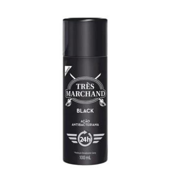 Desodorante Black 100 ml Tres Marchand