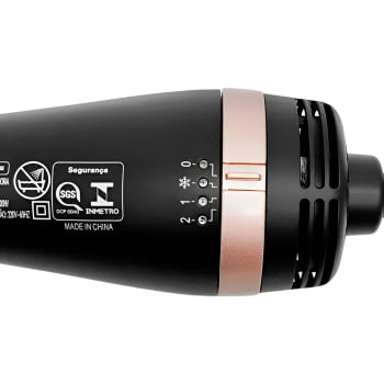 Escova Secadora Modeladora Alisadora Multifuncional 3 em 110v