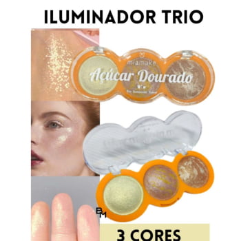 Iluminador Açúcar Dourado Miamake