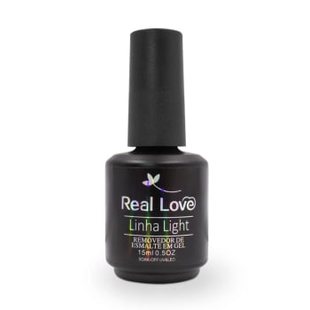 Removedor de Esmalte em Gel Real Love 15ml
