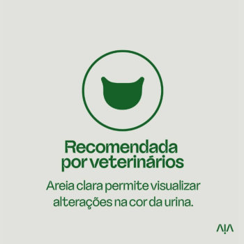 Areia Higienica Viva Verde Grãos Grossos 10kg