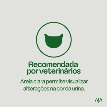 Areia Higienica Viva Verde Grãos Grossos 10kg