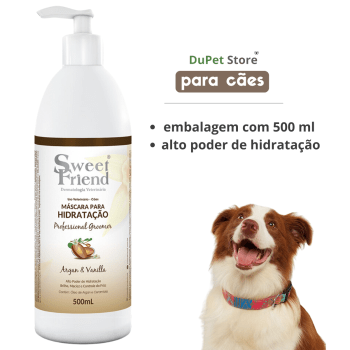 Mascara Para Hidratação Professional Groomer - 500ml (argan & Vanilla)