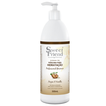 Mascara Para Hidratação Professional Groomer - 500ml (argan & Vanilla)