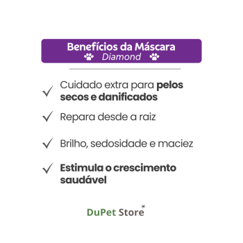 Mascara Para Hidratação Professional Groomer - 500ml (diamond)