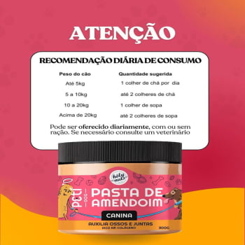 Pasta De Amendoim Canina Pote 300 G Peti Dog