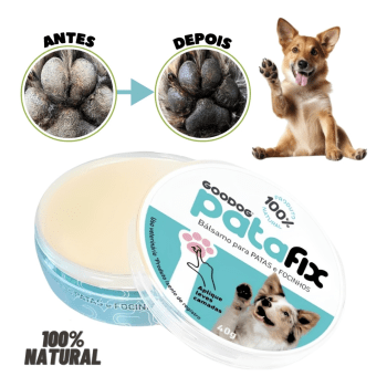 Patafix Balsamo Hidratante Pet 40 G Para Patas E Focinhos