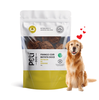 Peti Frango Com Batata Doce 100 G - Petisco Natural