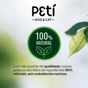Peti Frango Com Batata Doce 100 G - Petisco Natural