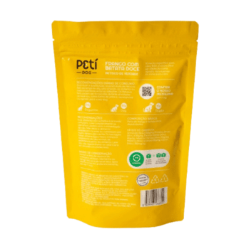 Peti Frango Com Batata Doce 100 G - Petisco Natural