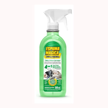 Spray Espuma Mágica - Limpeza Poderosa 4 Em 1 -  500 Ml