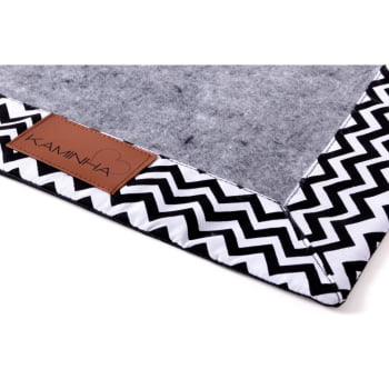 Tapete Higiênico Lavável Premium Ecológico para Pet - Tamanho P 67 x 47cm - Base Impermeável