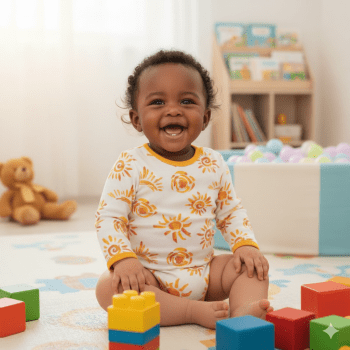 Body Estampado Sol Em Aquarela - Toque Suave E Charmoso